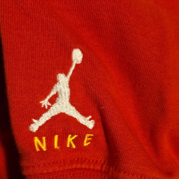 Jump Red and Yellow Crewneck Sweater - Picture 3 of 9